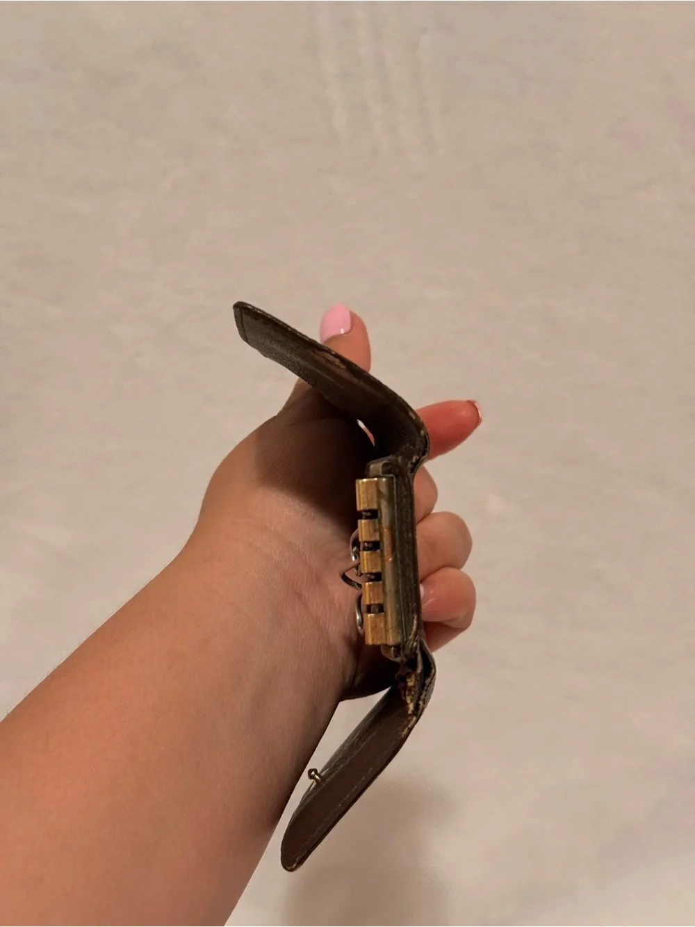 Louis Vuitton Damier Ebene Key Holder TH1309